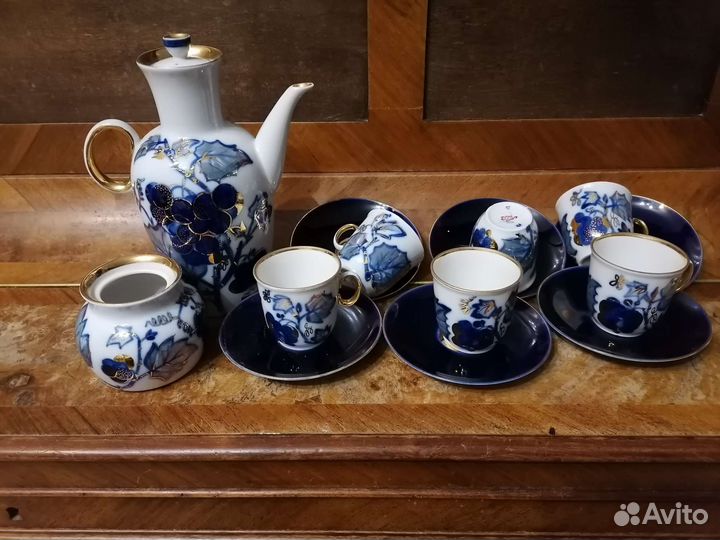 Кофейный сервиз лфз, Чёрный Виноград