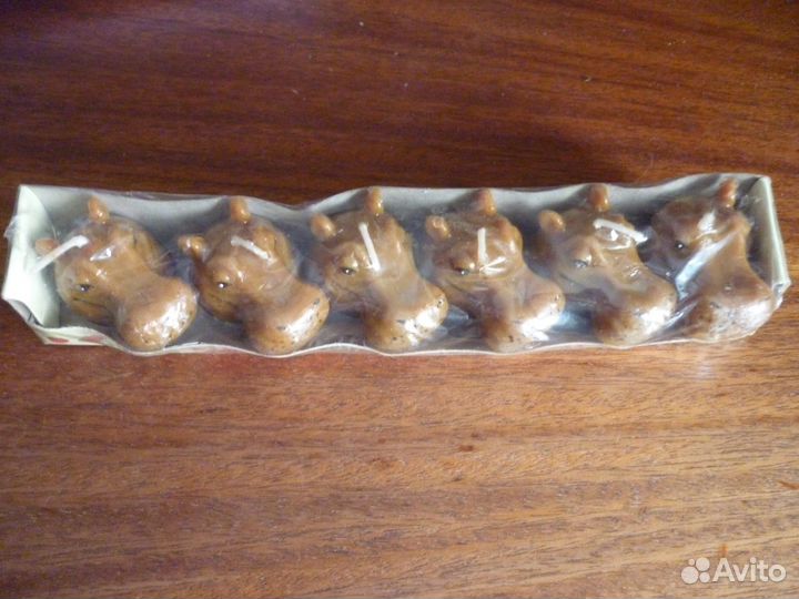 Свечи бегемот 6 шт