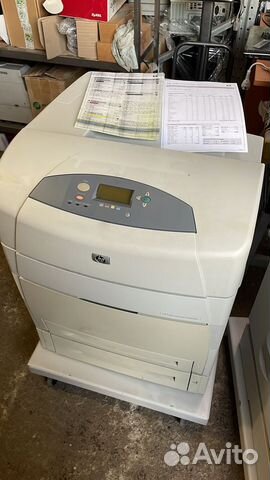 Принтер цветной HP Color LaserJet 5550dtn A3
