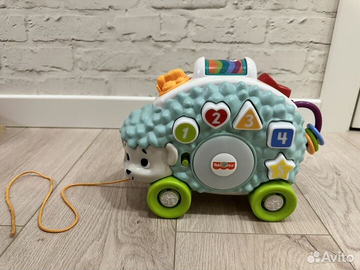 Fisher price ежик - развивающая игрушка