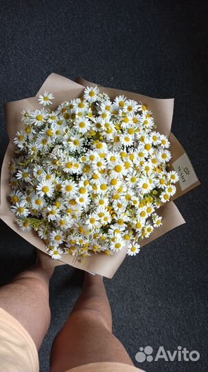 Букеты из ромашек