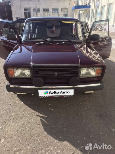 ВАЗ 2107 1.6 МТ, 2007, 11 924 км