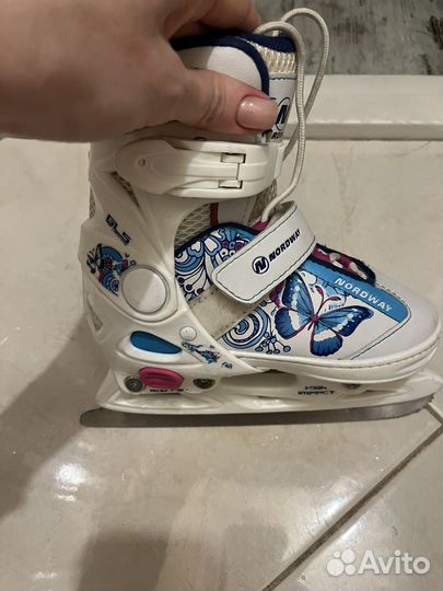 Коньки для девочки раздвижные