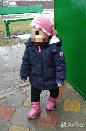 Парка для девочки 86-92