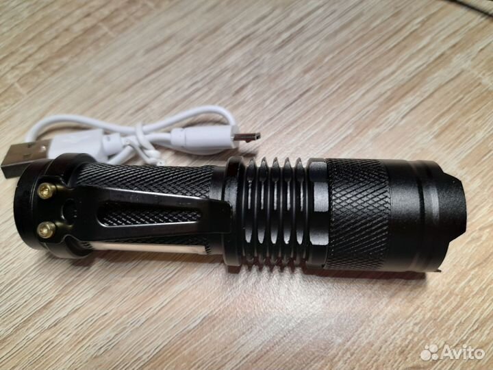 Фонарик светодиодный с USB