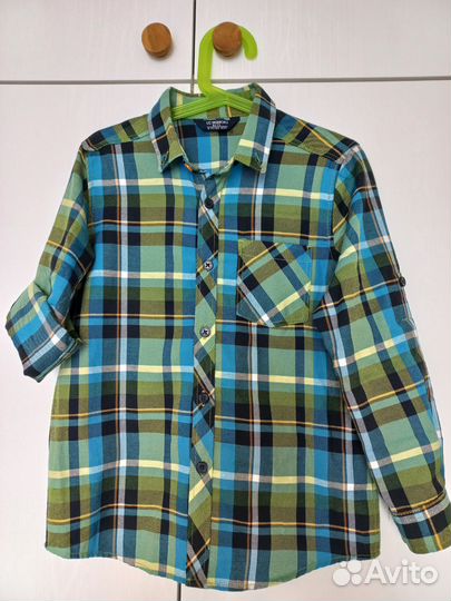 Рубашка на мальчика 122