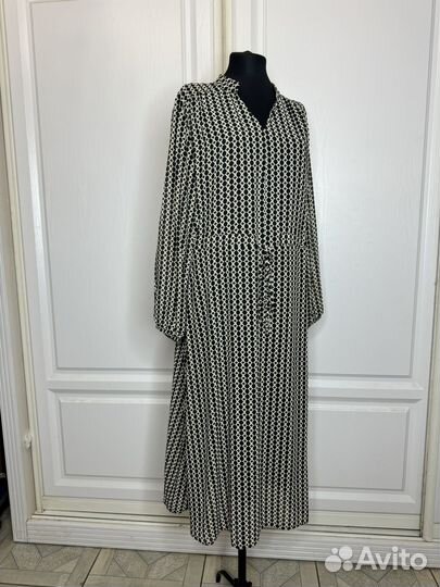 Шифоновое платье 48-56