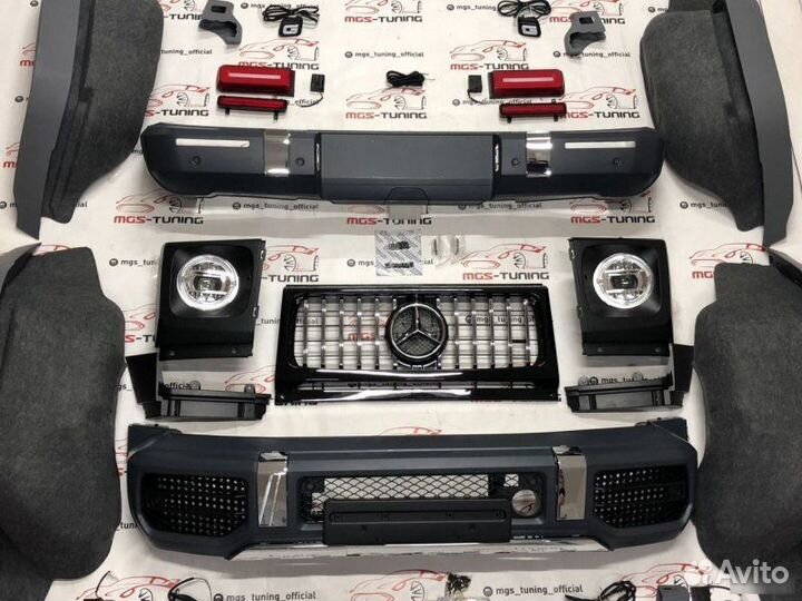 Обвес Mercedes G-class из w463 в w464 G63 AMG