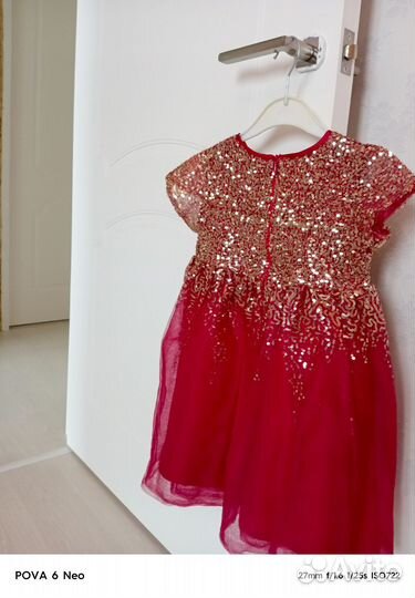 Вечернее платье для девочек 104-110