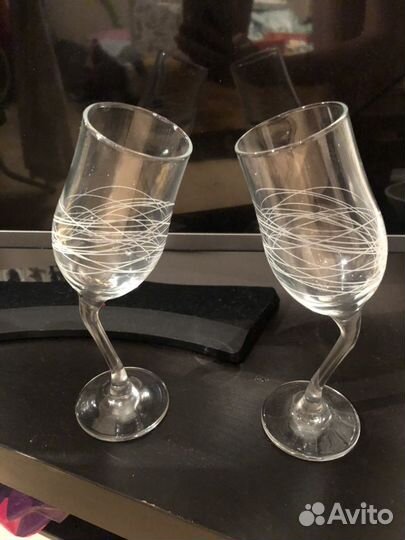 Набор хрустальных фужеров