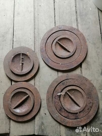 Чугунные кольца для печи