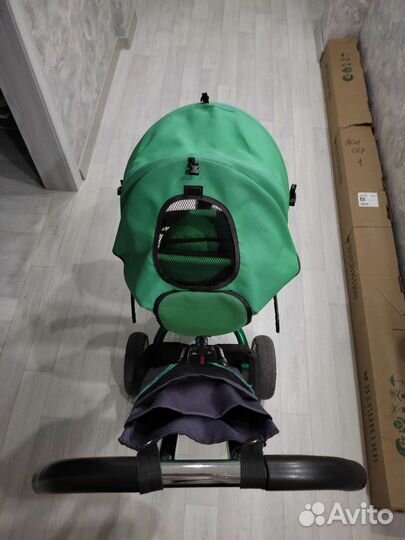 Детский велосипед с родительской ручкой