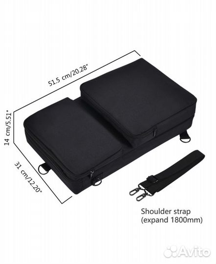 Сумка-рюкзак для Dj контроллера