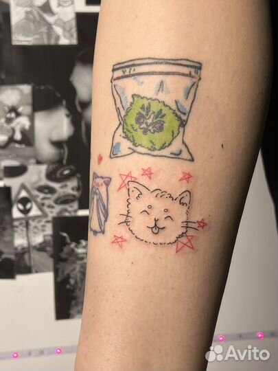 Модель на тату