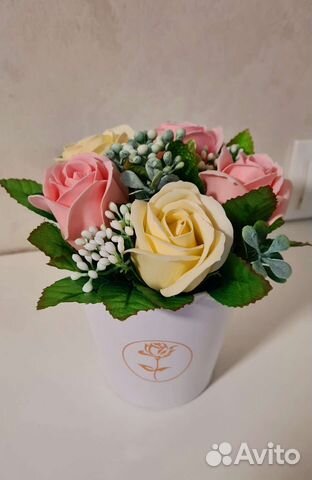 Букет из пенных роз