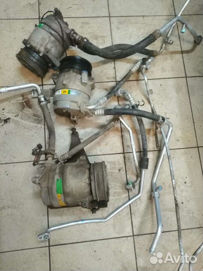 Компрессор кондиционера. Нива Шевроле. 2123