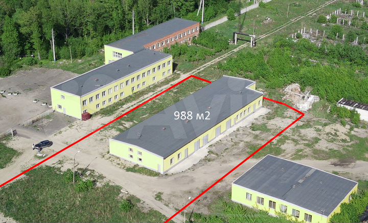 Производство, 988 м²