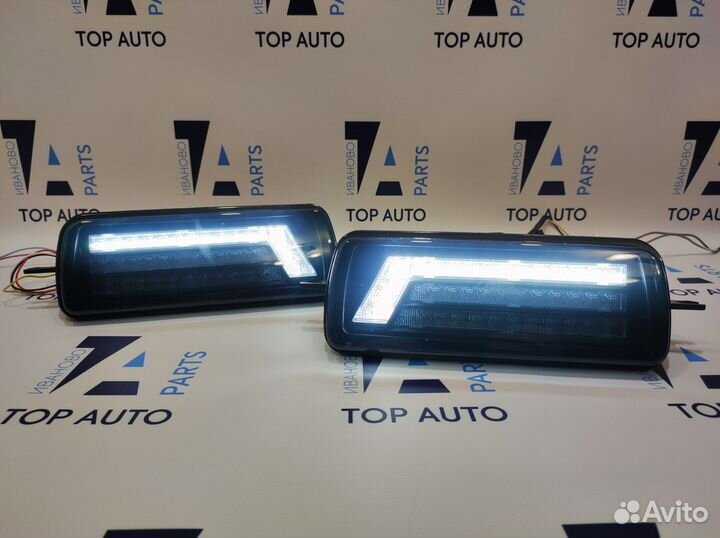 Надфарники Нива LED Клюшки темные