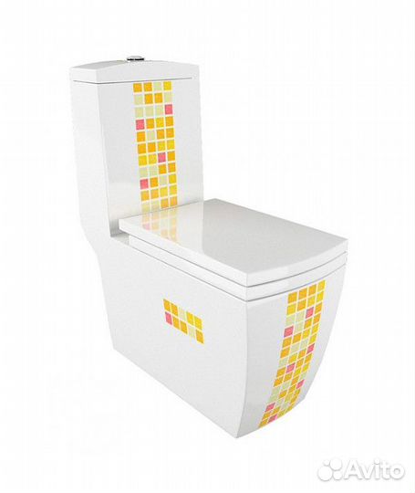 Унитаз Arcus моноблок 050 white jgmsk (белый) для