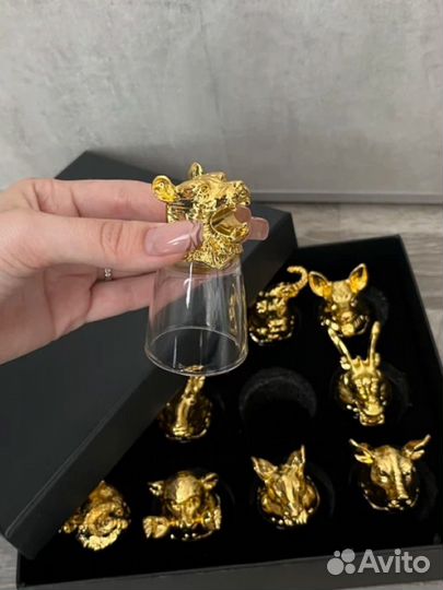 Набор рюмки перевертыши новый 12 штук