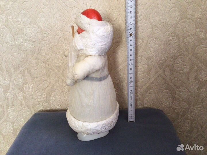 Ватные игрушки и дед Мороз СССР