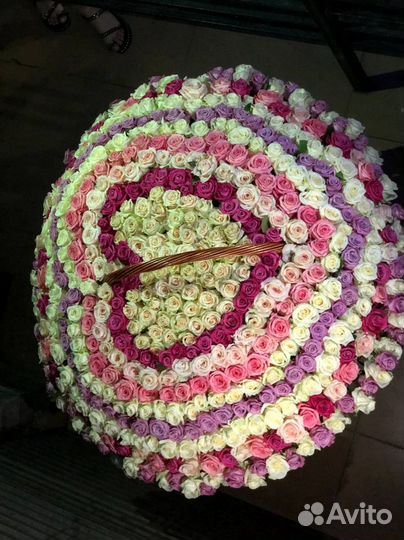 Цветы в корзине доставка