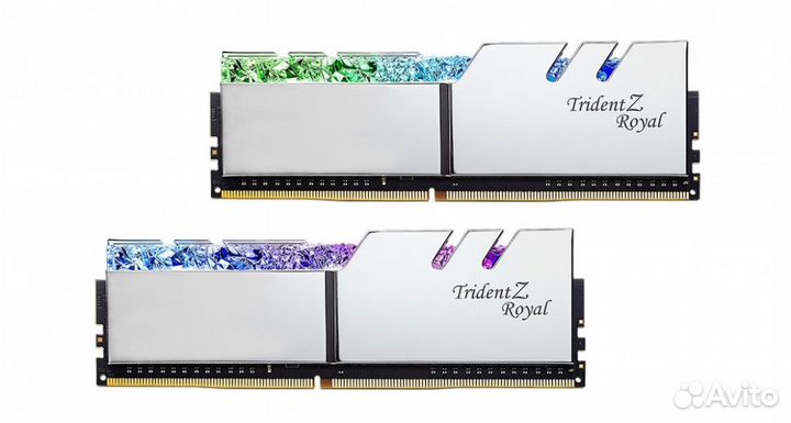 32Gb 4400 G.Skill trident Z royal Silver (F4-4400C