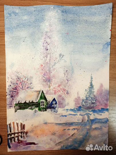 Картина (пастель, акварель)