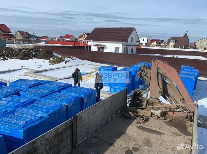 Газосиликатные блоки с доставкой