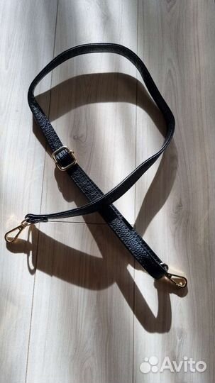 Кожаный ремень для сумки