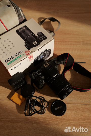 Фотоаппарат Canon EOS 650D с объективом EF-S 18-13