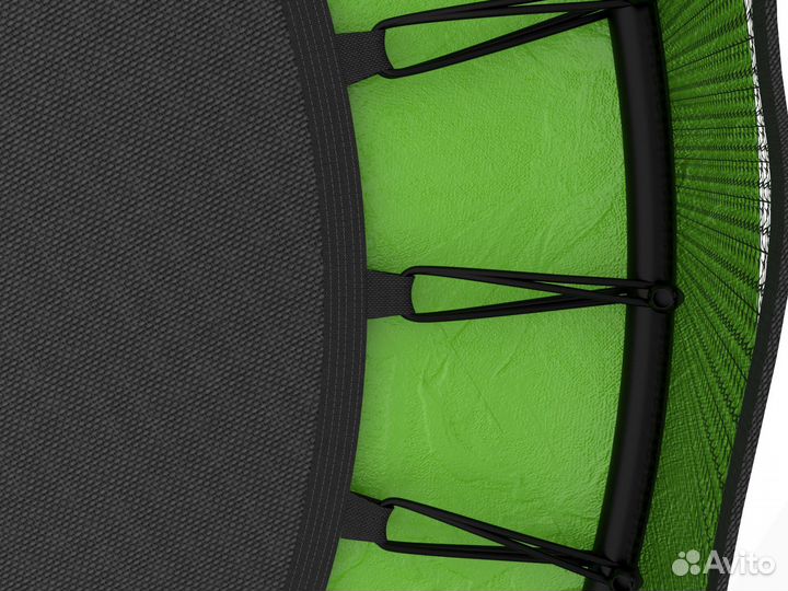 Батут unix Line Kids 4.6 ft Green