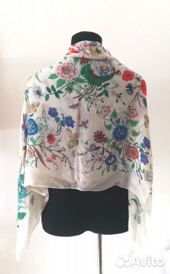 Шелковый платок gucci