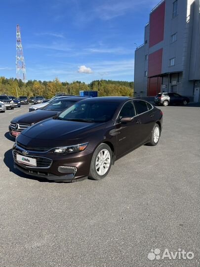 Chevrolet Malibu 1.5 AT, 2016, 157 000 км