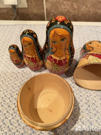 Матрёшка деревянная СССР