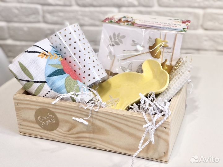 Пасхальный декор Подарочный набор бокс