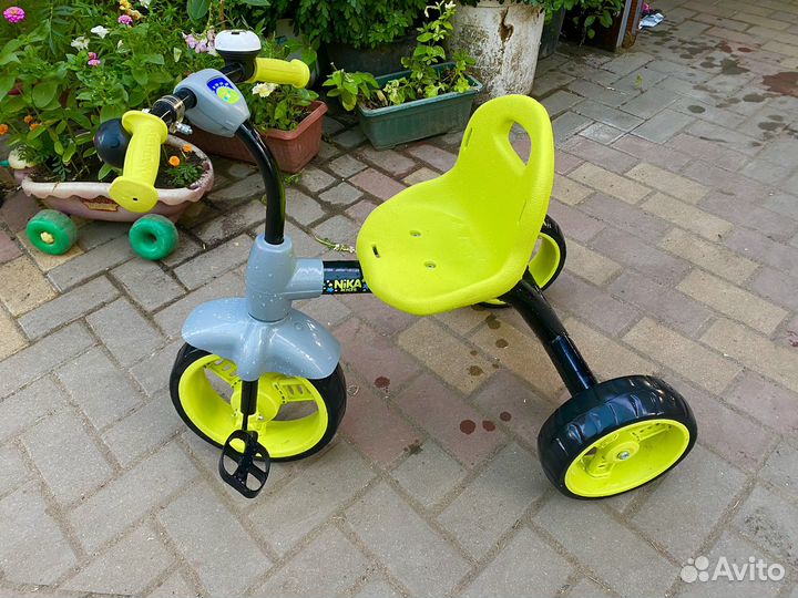Трехколесный велосипед nika kids