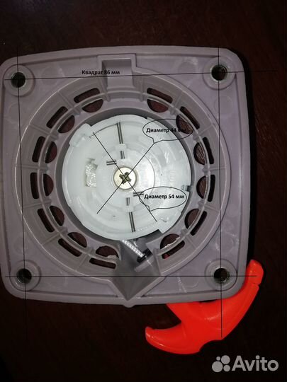 Ручной стартер для запуска двигателя F139