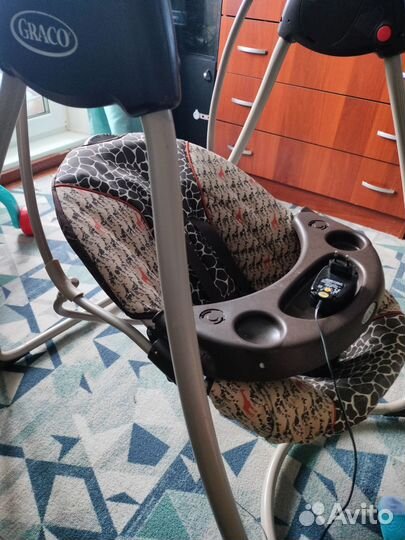 Электронная качель/ качель/ Graco