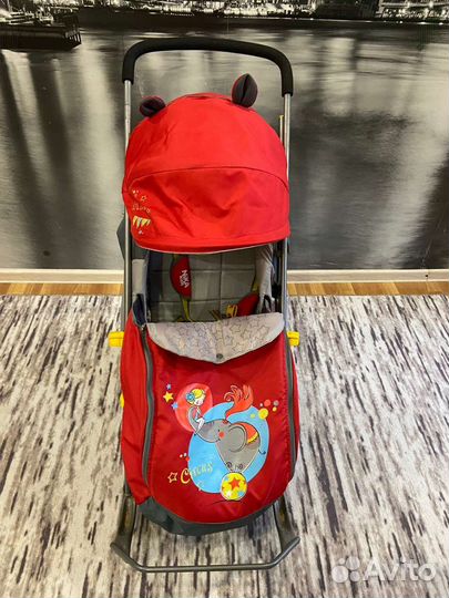 Санки-коляска nika