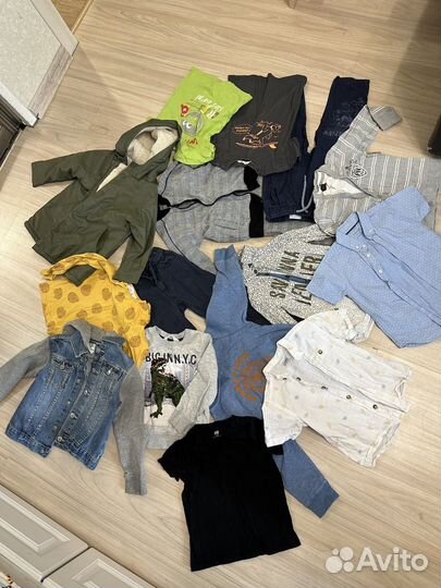 Пакет вещей для мальчика 98 104