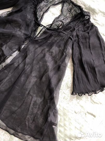 Кружевной халат