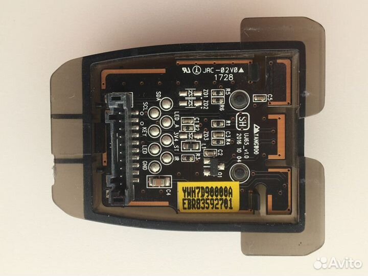 Плата ик-приемник/кнопка EBR83592701 LG 43UJ634V
