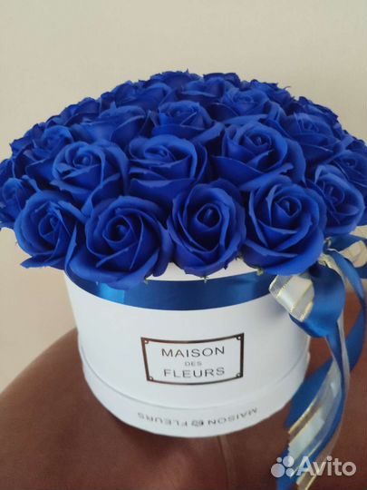 Букет из мыльных роз 51 шт