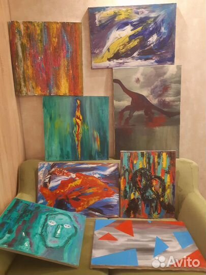 Картина холст масло