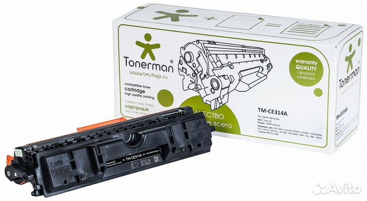 Картридж Tonerman CE314A №126A для HP