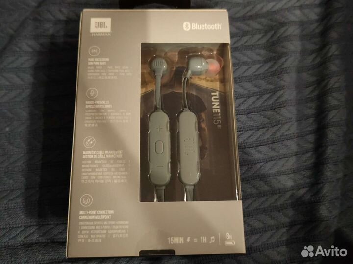 Беспроводные наушники JBL tune 115
