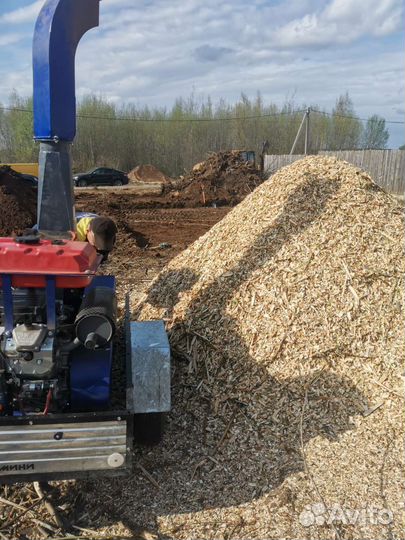 Аренда измельчителя древесины