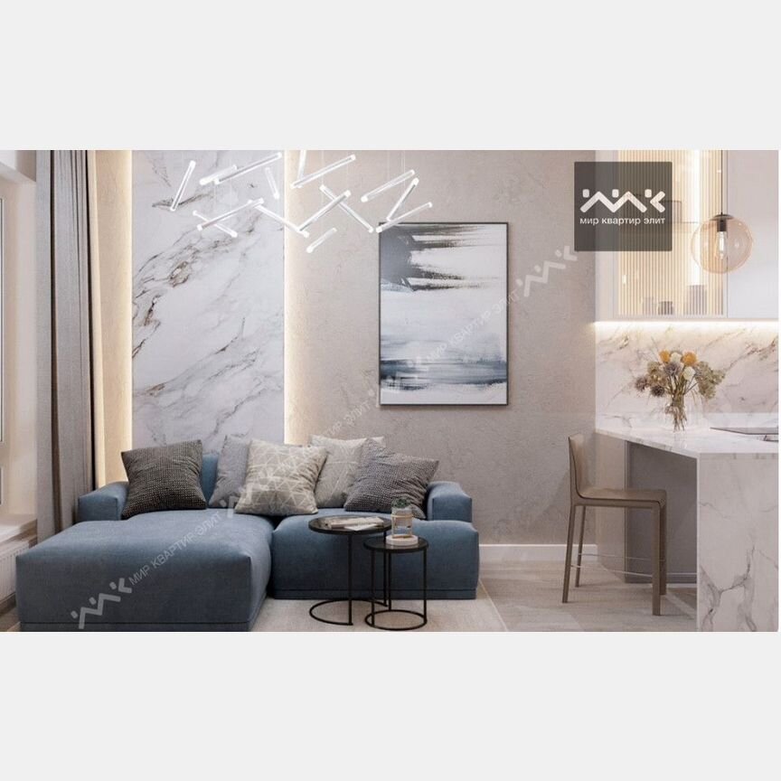 1-к. квартира, 36,8 м², 5/25 эт.