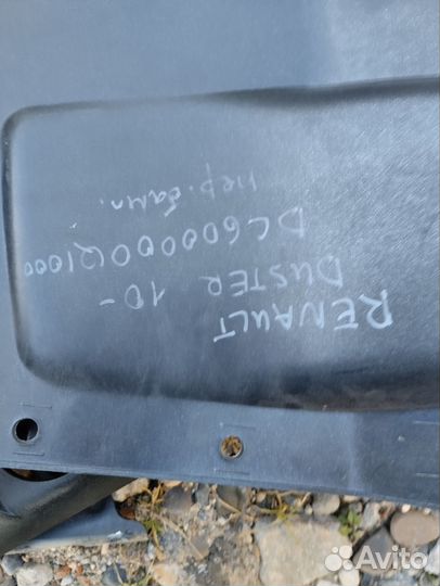 Спойлер переднего бампера Renault Duster